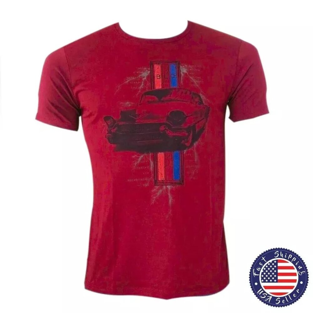 NWT CHEVY CLASSIC CAR URBAN VINTAGE STYLE MEN'S CREW NECK SHORT SLEEVE T-SHIRT S